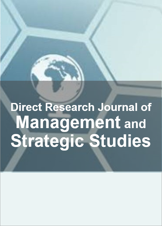 					View Vol. 5 No. 2 (2024): Vol. 5 No. 2 (2024): Direct Research Journal of Management and Strategic Studies: Vol.5(2) May-August, 2024
				