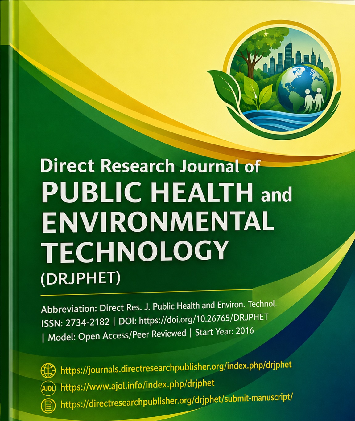 Background: Foodborne illnesses are a major public health concern worldwide which often results from poor food handling and hygiene practices. This study examines the knowledge of environmental and personal hygiene practices among food handlers and students at wellspring university, Benin City, and their impact on the incidence of food poisoning. Methods: A descriptive cross-sectional design was employed for the study with a sample size of 250 participants. Data were collected using a structured questionnaire. The reliability of the instrument was assessed using Cronbach’s alpha and the reliability coefficient was 0.77, which indicated an acceptable reliability for the study. Data analysis was conducted using SPSS version 22, and hypotheses were tested using Chi-square statistics at a 0.05 level of significance. Findings: Most respondents (74.8%) demonstrated good knowledge of food poisoning, while 25.2% had moderate knowledge. About 66.8% reported high environmental and personal hygiene practices compared to 33.2% with low practice levels. Hygiene practices were significantly associated with knowledge of food poisoning (P = 0.001). Sanitation facilities were generally adequate, with 84.0% having hand washing sinks, 96.0% having access to running water, and 56.0% using liquid soap. The prevalence of food poisoning was 10.0%, and its occurrence was significantly associated with hygiene practices (P < 0.001). Conclusion: High food safety knowledge and adequate sanitation facilities support good hygiene practices, which are crucial in reducing the risk of foodborne illness among food handlers.